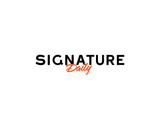 Signature Daily logo design by graphica
