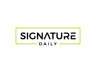 Signature Daily logo design by Avro