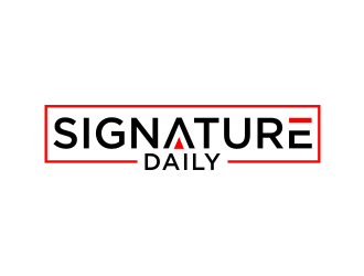 Signature Daily logo design by Franky.