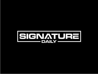 Signature Daily logo design by hopee