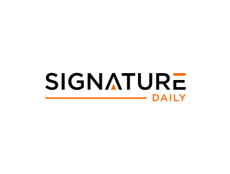 Signature Daily logo design by GassPoll