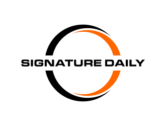 Signature Daily logo design by GassPoll