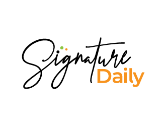 Signature Daily logo design by kgcreative