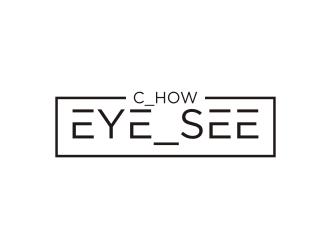 c_how_eye_see logo design by rief