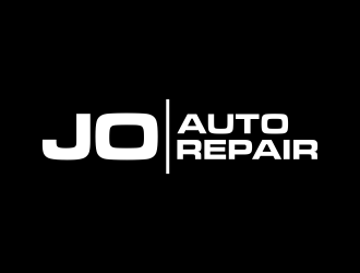 jo auto repair logo design by p0peye