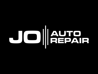 jo auto repair logo design by p0peye