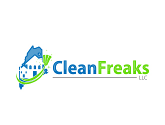 Clean Freaks LLC logo design by MarkindDesign