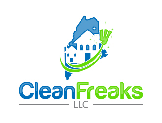 Clean Freaks LLC logo design by MarkindDesign