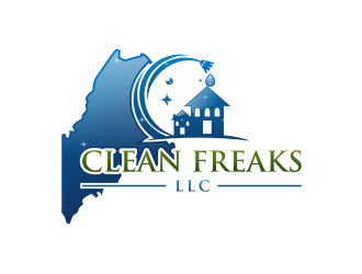 Clean Freaks LLC logo design by clayjensen