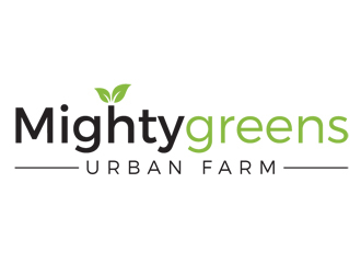 Mightygreens Urban Farm logo design by gilkkj