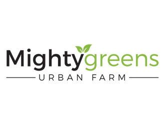 Mightygreens Urban Farm logo design by gilkkj
