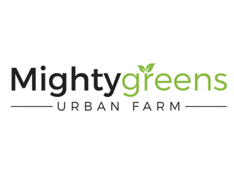 Mightygreens Urban Farm logo design by gilkkj