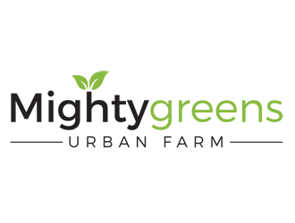 Mightygreens Urban Farm logo design by gilkkj