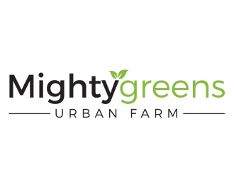 Mightygreens Urban Farm logo design by gilkkj