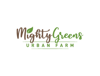 Mightygreens Urban Farm logo design by PRN123