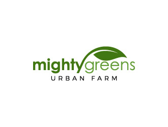 Mightygreens Urban Farm logo design by CreativeKiller