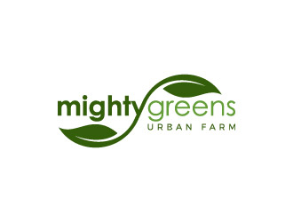 Mightygreens Urban Farm logo design by CreativeKiller