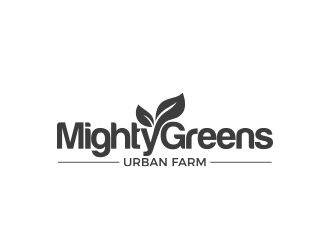 Mightygreens Urban Farm logo design by MarkindDesign