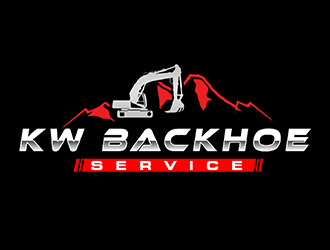 KW Backhoe Service logo design by PrimalGraphics