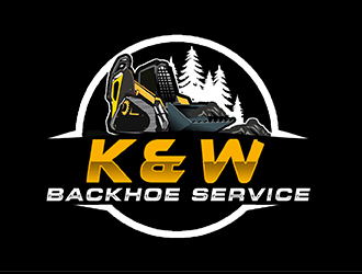 KW Backhoe Service logo design by PrimalGraphics