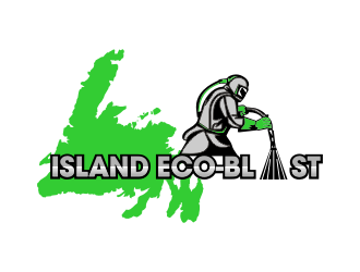 Island Eco-Blast logo design by protein