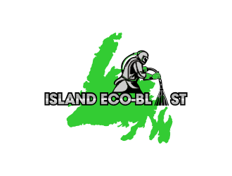 Island Eco-Blast logo design by protein