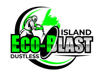 Island Eco-Blast logo design by DreamLogoDesign