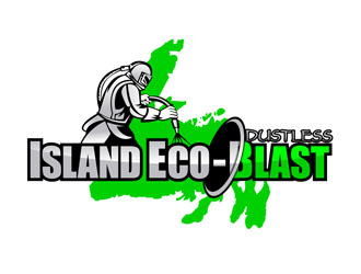 Island Eco-Blast logo design by DreamLogoDesign