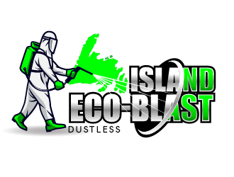 Island Eco-Blast logo design by justin_ezra