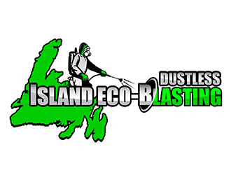 Island Eco-Blast logo design by PrimalGraphics