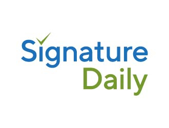 Signature Daily logo design by maserik