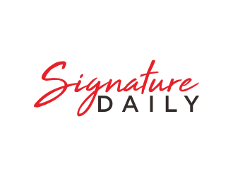 Signature Daily logo design by FirmanGibran