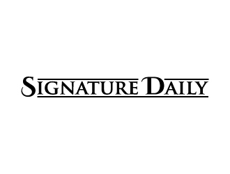 Signature Daily logo design by cybil