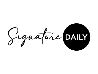 Signature Daily logo design by cybil