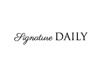 Signature Daily logo design by gateout