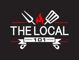 The Local 101 logo design by AamirKhan