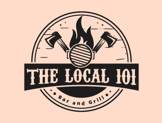 The Local 101 logo design by shravya