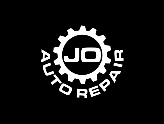 jo auto repair logo design by johana