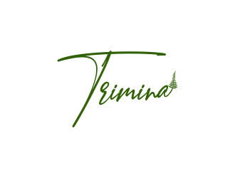 Trimina logo design by Msinur
