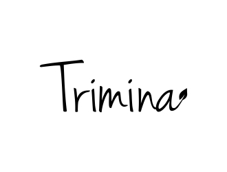 Trimina logo design by dibyo
