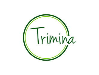 Trimina logo design by ammad