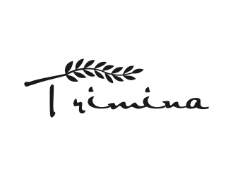 Trimina logo design by pel4ngi