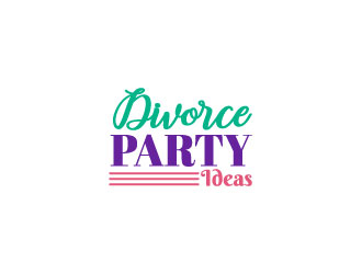 Divorce Party Ideas logo design by aryamaity