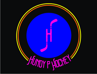 Hundy P Hockey logo design by rief