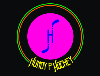Hundy P Hockey logo design by rief