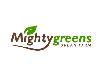 Mightygreens Urban Farm logo design by sanworks