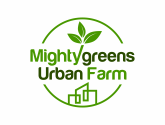 Mightygreens Urban Farm logo design by agus