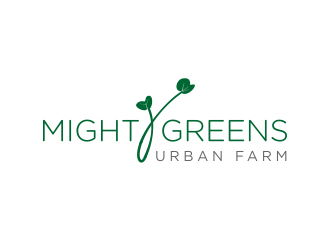 Mightygreens Urban Farm logo design by Dhieko