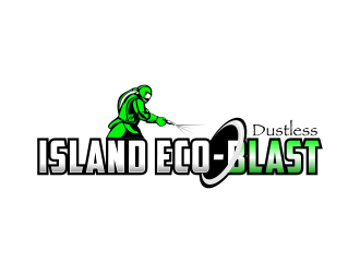 Island Eco-Blast logo design by Dhieko