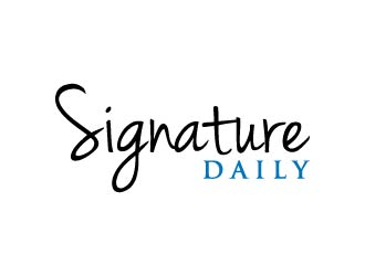 Signature Daily logo design by Moon